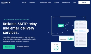 SMTP.com Website